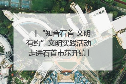 “知音石首 文明有约”文明实践活动走进石首市东升镇
