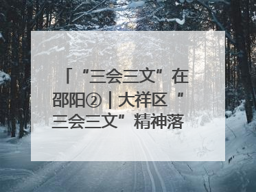 “三会三文”在邵阳②｜大祥区“三会三文”精神落地有声 以实干实绩助力区域高质量发展
