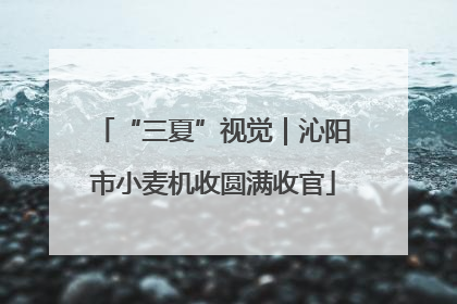 “三夏”视觉｜沁阳市小麦机收圆满收官