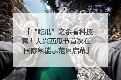 “吃瓜”之余看科技秀！大兴西瓜节首次在国际氢能示范区启幕