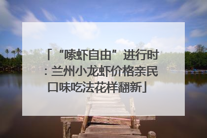 “嗦虾自由”进行时：兰州小龙虾价格亲民口味吃法花样翻新