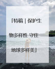 特稿｜保护生物多样性 守住地球多样美