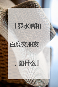 罗永浩和百度交朋友，图什么
