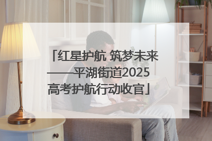红星护航 筑梦未来——平湖街道2025高考护航行动收官