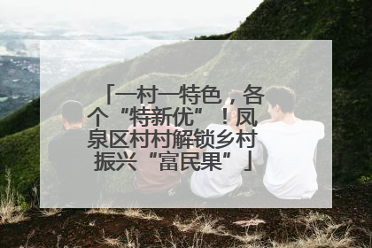 一村一特色，各个“特新优”！凤泉区村村解锁乡村振兴“富民果”