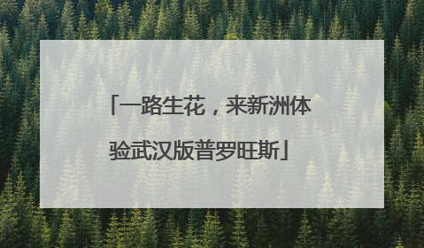 一路生花，来新洲体验武汉版普罗旺斯