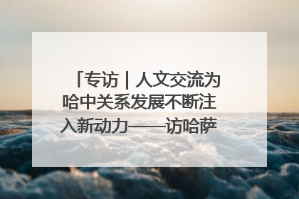 专访｜人文交流为哈中关系发展不断注入新动力——访哈萨克斯坦文化与信息部部长巴拉耶娃