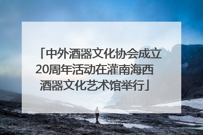 中外酒器文化协会成立20周年活动在灌南海西酒器文化艺术馆举行