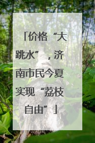 价格“大跳水”，济南市民今夏实现“荔枝自由”