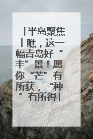 半岛聚焦丨瞧，这一幅青岛好“丰”景！愿你“芒”有所获，“种”有所得
