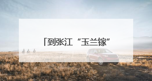 到张江“玉兰镓”喝杯“冠军咖啡”