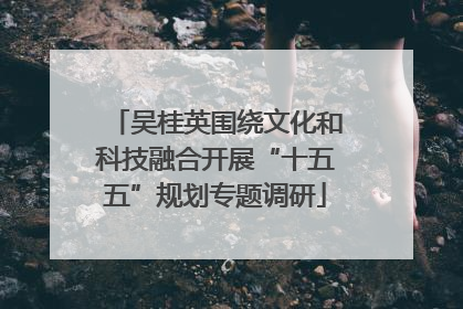 吴桂英围绕文化和科技融合开展“十五五”规划专题调研
