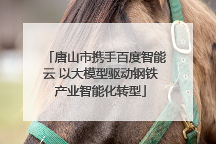 唐山市携手百度智能云 以大模型驱动钢铁产业智能化转型