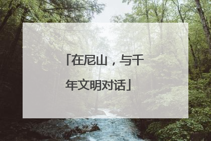 在尼山，与千年文明对话