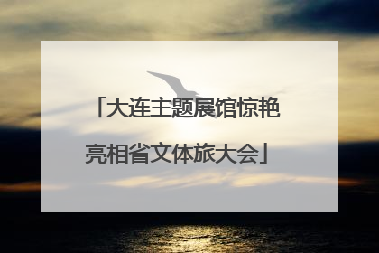 大连主题展馆惊艳亮相省文体旅大会