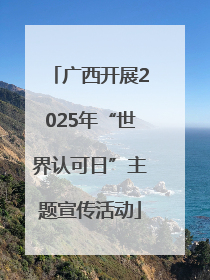 广西开展2025年“世界认可日”主题宣传活动
