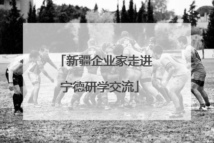 新疆企业家走进宁德研学交流