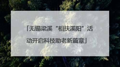 无锡梁溪“相扶溪阳”活动开启科技助老新篇章