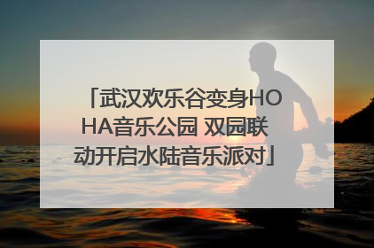 武汉欢乐谷变身HOHA音乐公园 双园联动开启水陆音乐派对