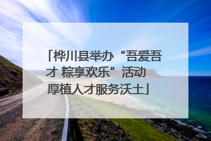 桦川县举办“吾爱吾才 粽享欢乐”活动 厚植人才服务沃土