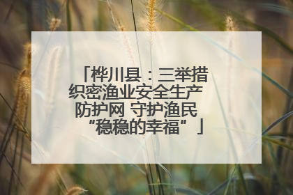 桦川县：三举措织密渔业安全生产防护网 守护渔民“稳稳的幸福”