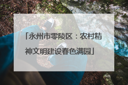 永州市零陵区：农村精神文明建设春色满园