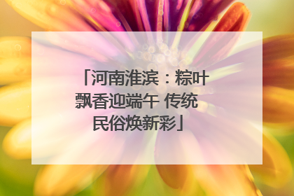 河南淮滨：粽叶飘香迎端午 传统民俗焕新彩