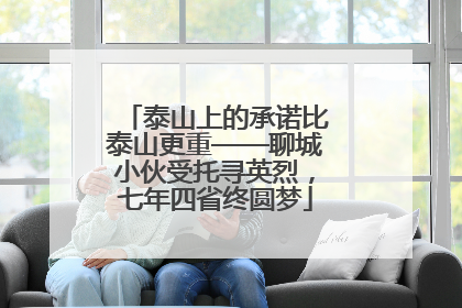 泰山上的承诺比泰山更重——聊城小伙受托寻英烈，七年四省终圆梦