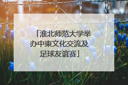 淮北师范大学举办中柬文化交流及足球友谊赛