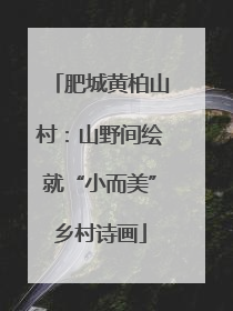肥城黄柏山村：山野间绘就“小而美”乡村诗画