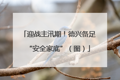 迎战主汛期！德兴备足“安全家底”（图）