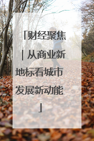 财经聚焦｜从商业新地标看城市发展新动能