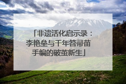 非遗活化启示录：李艳垒与千年笤帚苗手编的破茧新生