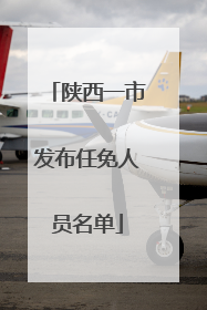 陕西一市发布任免人员名单