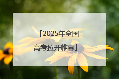 2025年全国高考拉开帷幕